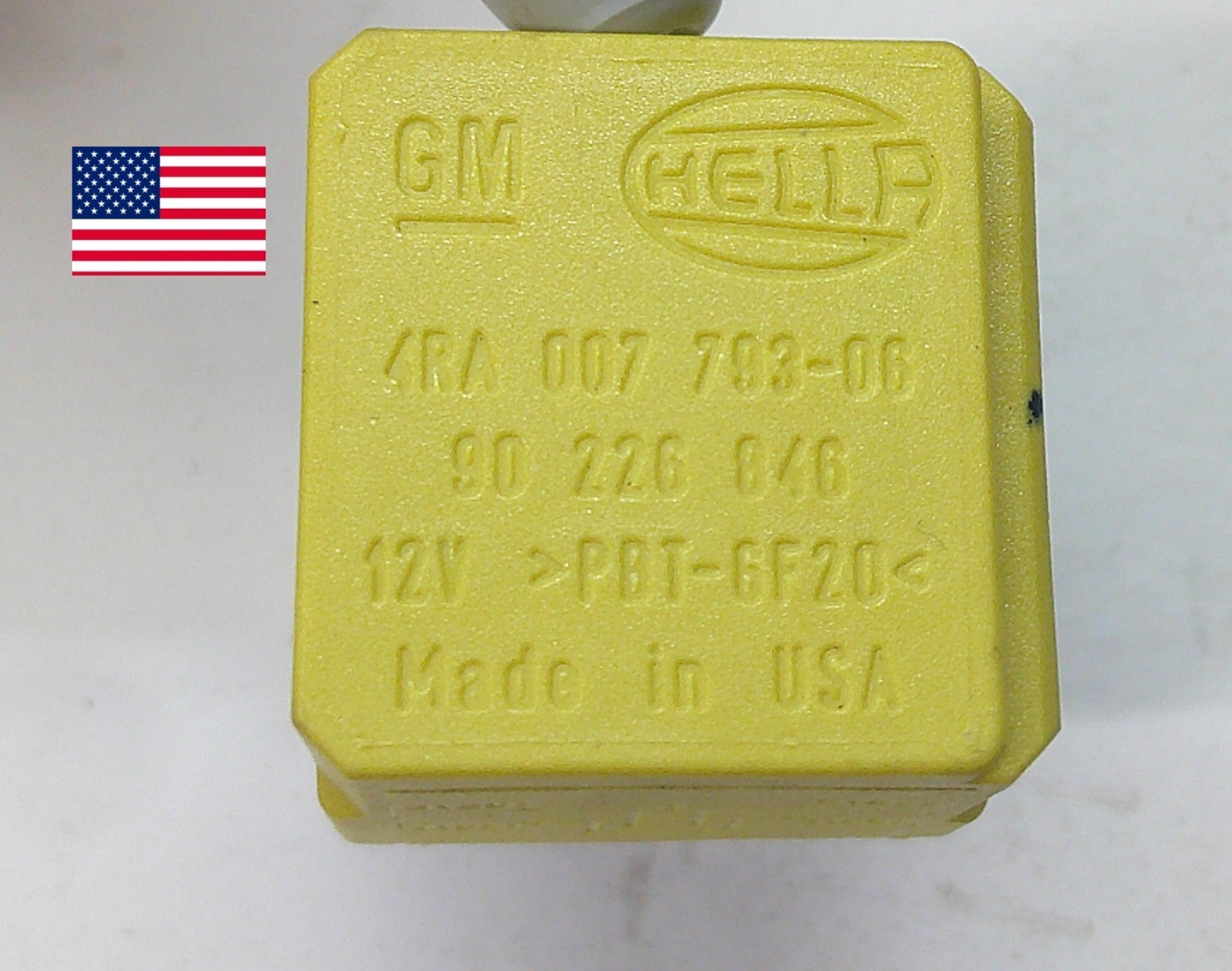 USA SAAB HELLA GM RELAY 90226846  4RA007793-06 TESTED 1 YEAR WARRANTY SB1