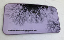2011 MERCEDES BENZ ML350 YEAR SPECIFIC SUNROOF GLASS PANEL OEM FREE SHIPPING!