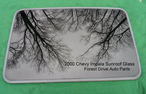 2000 YEAR SPECIFIC CHEVROLET IMPALA OEM FACTORY SUNROOF GLASS FREE SHIPPING