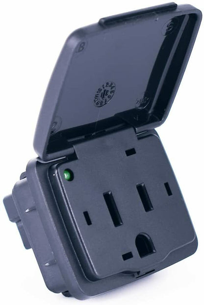 110V Center Console Auxiliary Power Outlet Plug For Ford Lincoln BC3Z-19N236-A