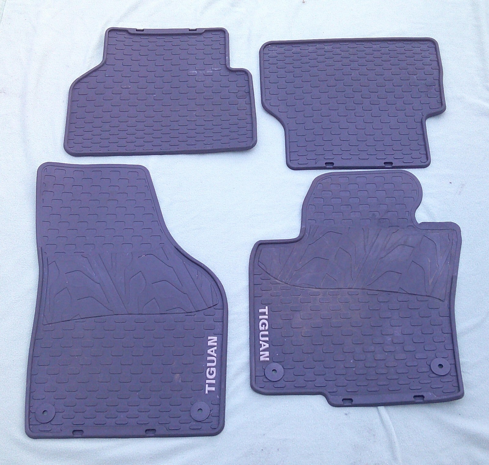 OEM VW Tiguan 2012 - 2018 Monster Mats All Weather 4 Piece Set 5N1-061-550-H-041