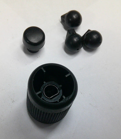 2000 DODGE DAKOTA RADIO STEREO TUNER SELECTOR KNOB SET OEM