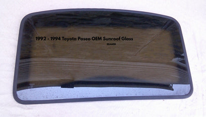 1992 1993 1994 TOYOTA PASEO MANUAL SUNROOF GLASS OEM  FACTORY FREE SHIPPING!