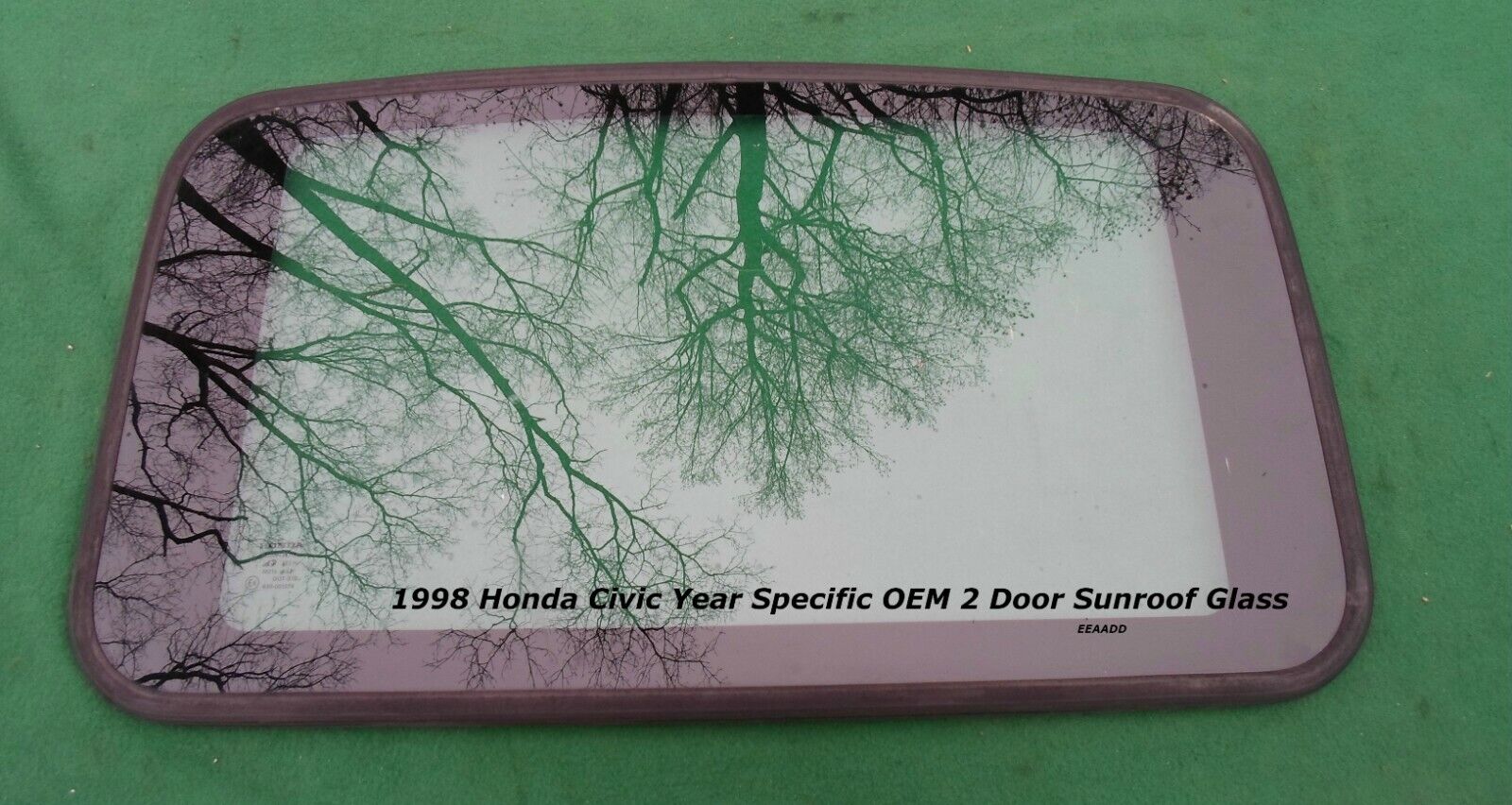 1998 HONDA CIVIC 2 DOOR OEM YEAR SPECIFIC SUNROOF GLASS FREE SHIPPING!