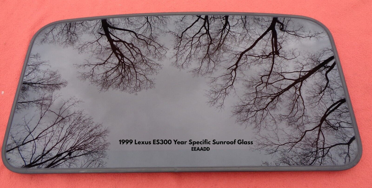 1999 LEXUS ES300 ES 300 SUNROOF GLASS PANEL YEAR SPECIFIC OEM FREE SHIPPING - RarePartsFinder.Com