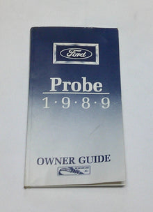 1989 FORD PROBE OWNERS GUIDE OEM FREE SHIPPING! - RarePartsFinder.Com