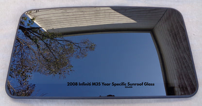 2008 INFINITI M35 M35X YEAR SPECIFIC OEM FACTORY SUNROOF GLASS FREE SHIPPING
