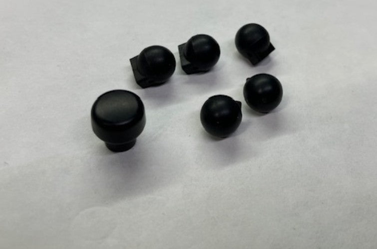 2000 DODGE RAM PICKUP RADIO STEREO TUNER SELECTOR KNOB OEM SET