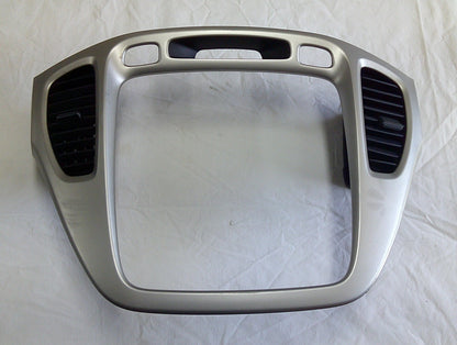 2001 - 2004 Toyota Highlander Radio Dashboard Bezel Trim Cover Free Shipping B4 - RarePartsFinder.Com