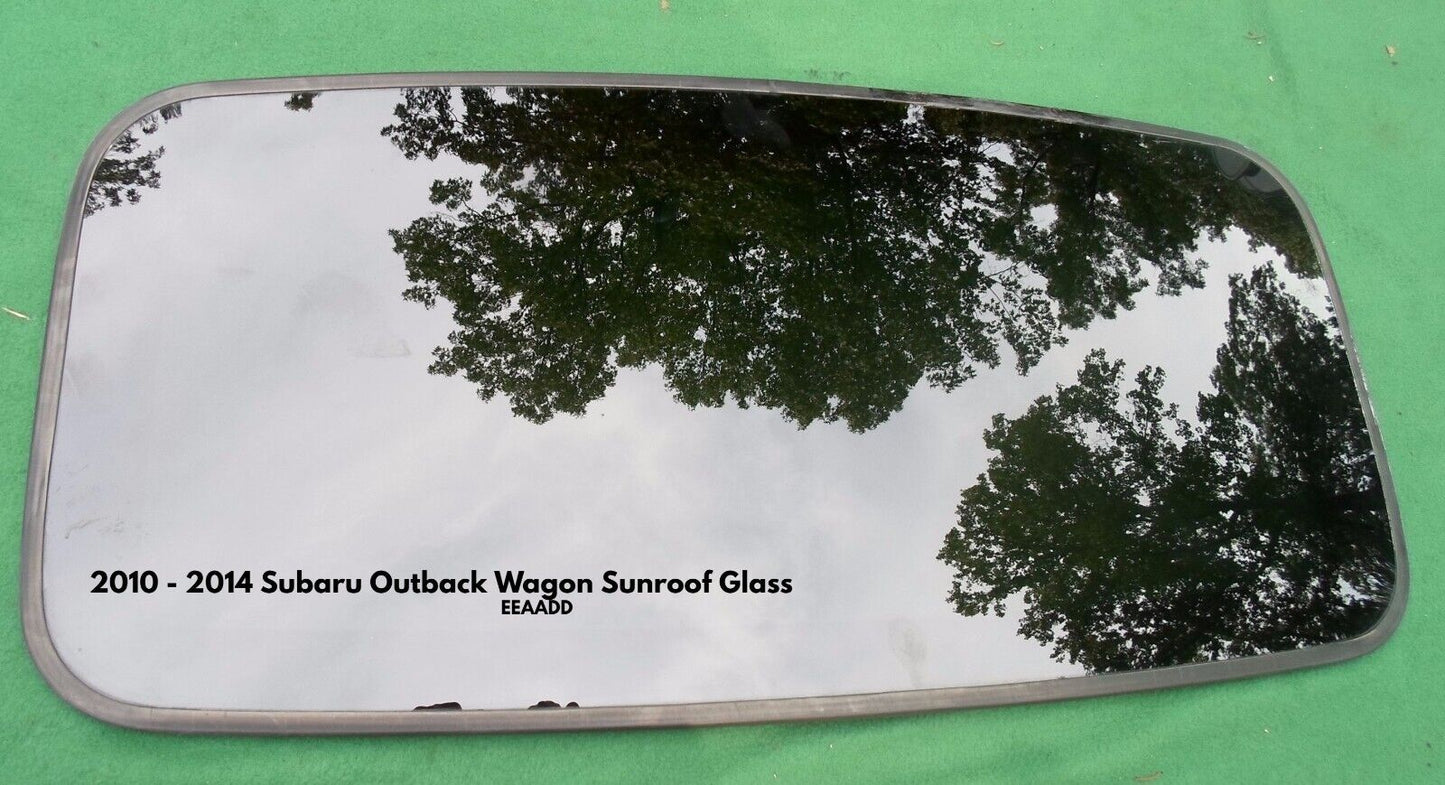 10 11 12 13 14 SUBARU OUTBACK WAGON SUNROOF GLASS OEM NO ACCIDENT FREE SHIPPING!