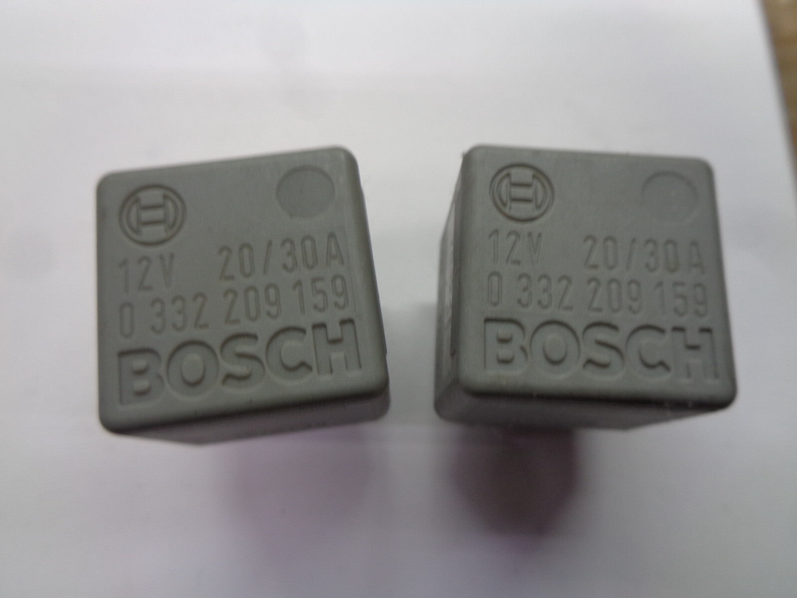 2 PCS SAAB BOSCH RELAY 1626239 0332209159 TESTED 1 YEAR WARRANTY SB1