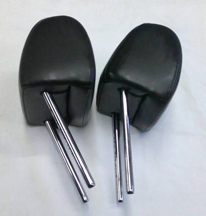 10 - 12 CADILLAC SRX REAR HEADREST HEAD REST SET BLACK CLEAN OEM FREE SHIPPING! - RarePartsFinder.Com