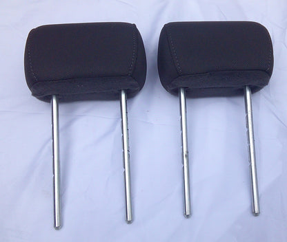 2004 - 2008 FORD F-150 F150 REAR HEADREST HEAD REST SET GRAY CLOTH OEM