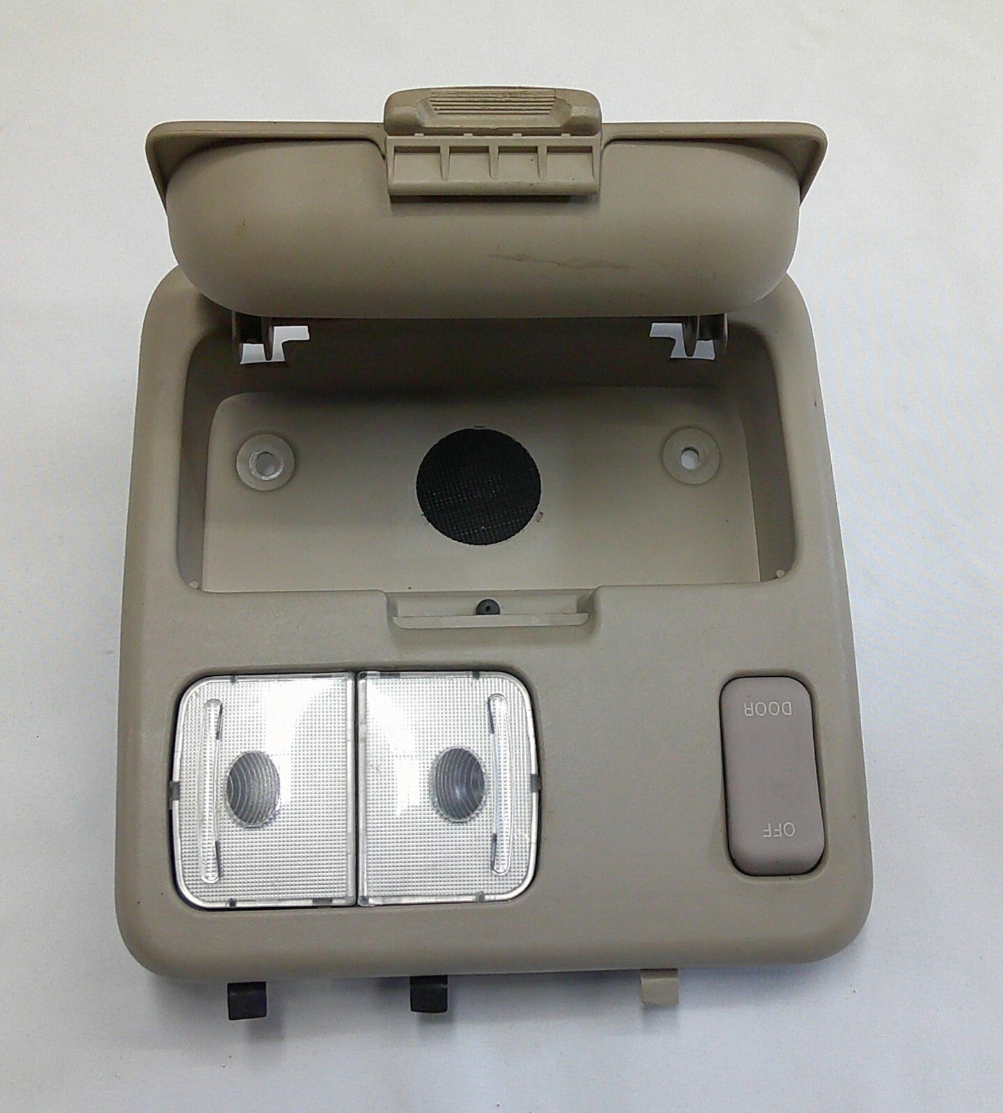 1998 TOYOTA SIENNA MAP DOME LIGHT ROOF OEM COMPARTMENT BEIGE FREE SHIPPING B4