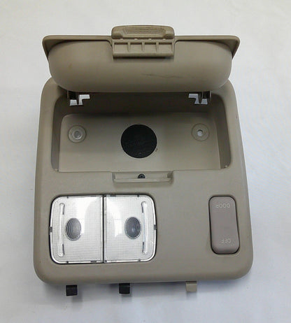 1998 TOYOTA SIENNA MAP DOME LIGHT ROOF OEM COMPARTMENT BEIGE FREE SHIPPING B4