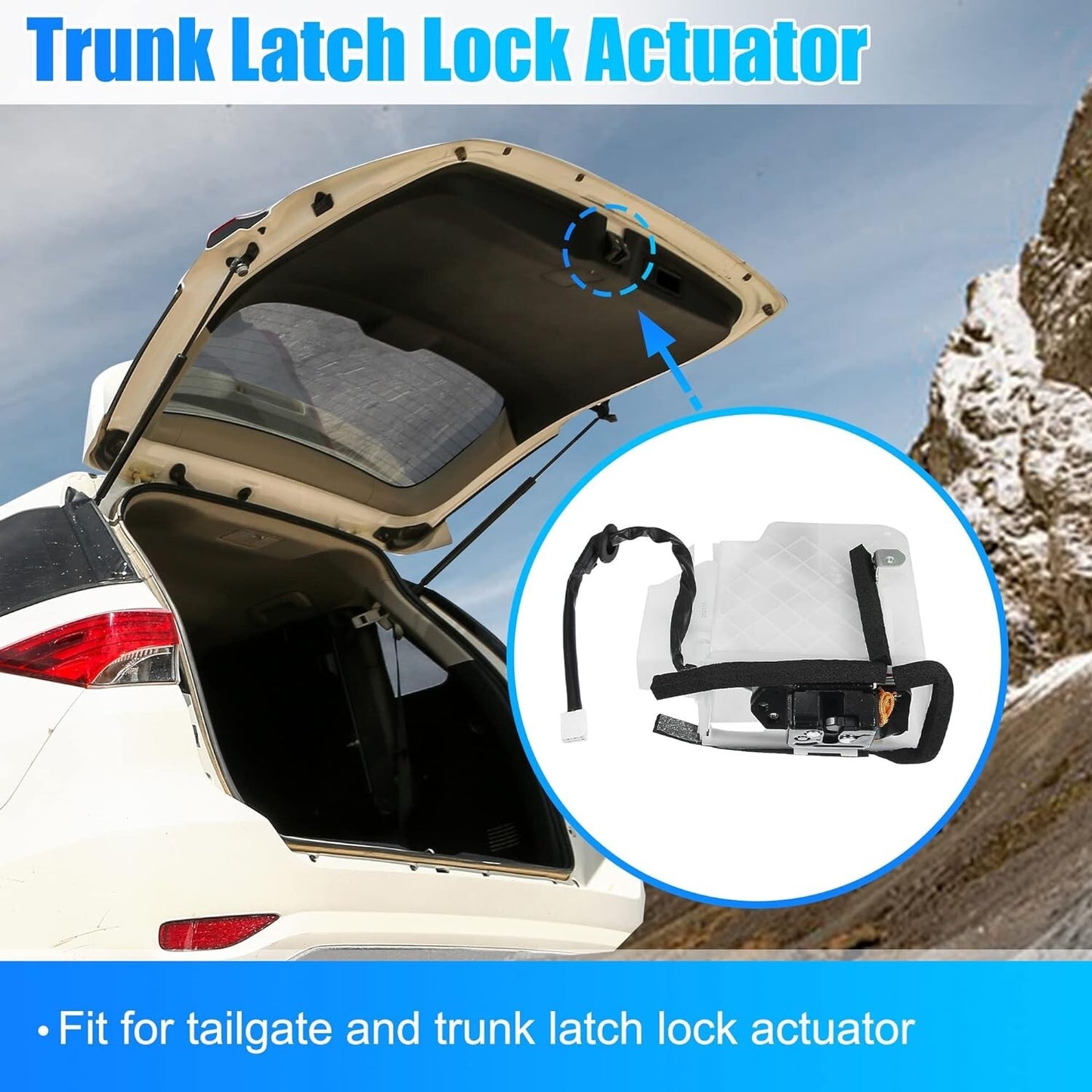 Trunk Lid Lock Latch Actuator For 08 - 22 Toyota Sequoia 69110-0C041