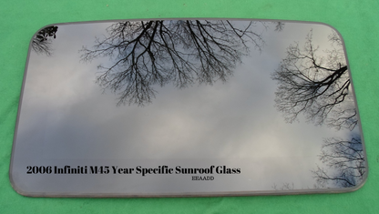 2006 INFINITI M45 M45X YEAR SPECIFIC OEM FACTORY SUNROOF GLASS FREE SHIPPING