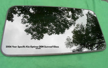2006 KIA OPTIMA YEAR SPECIFIC SUNROOF GLASS PANEL NO ACCIDENT OEM FREE SHIPPING