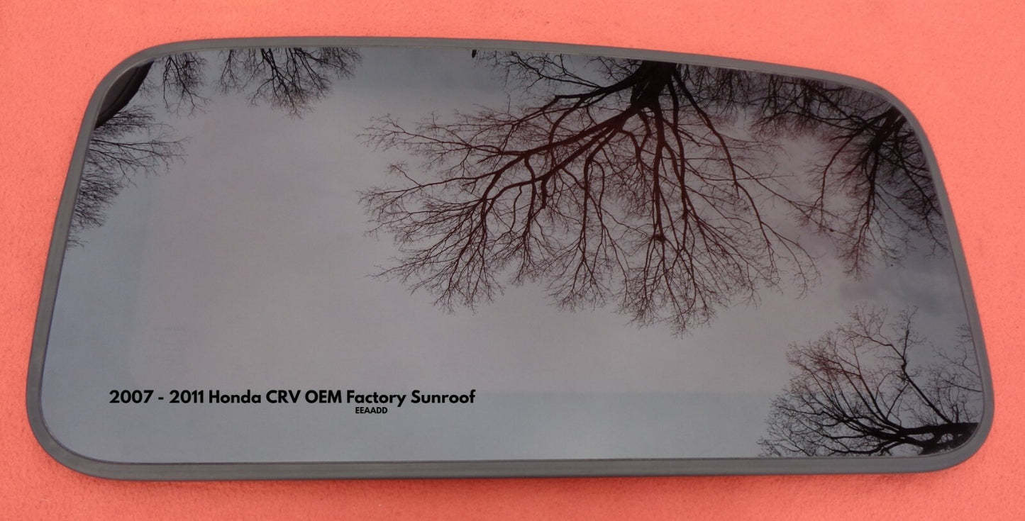 07 08 09 10 11 HONDA CRV OEM FACTORY SUNROOF GLASS NO ACCIDENT FREE SHIPPING!