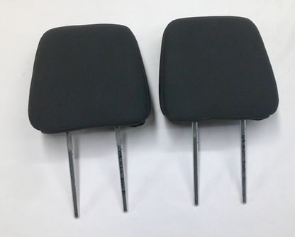 07 - 10 DODGE NITRO REAR SEAT HEADREST HEAD REST SET CLOTH BLACK OEM FREE SHIP