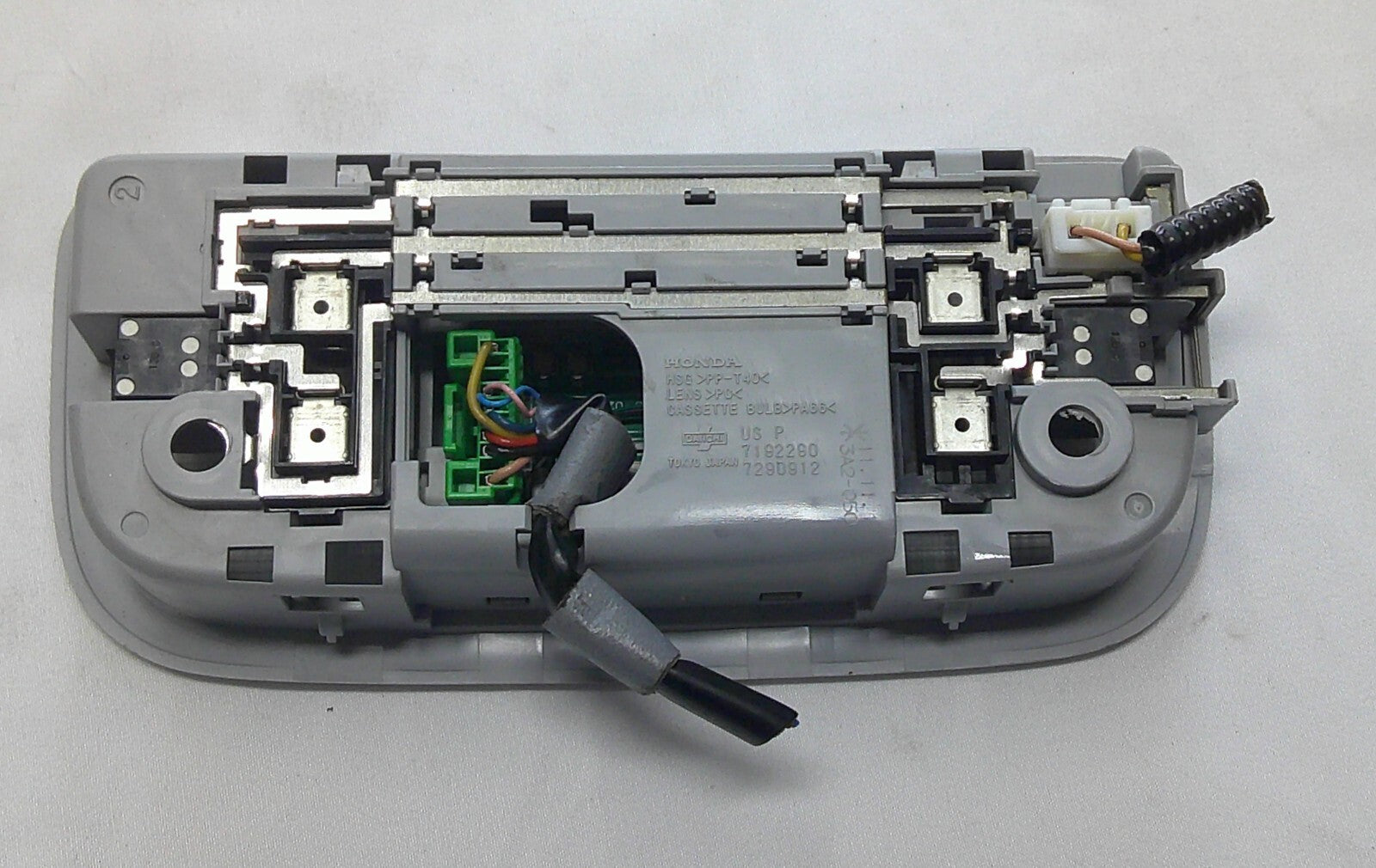 2011 2012 Honda CR-Z Front Roof Overhead Console Dome Map Reading Light Lamp  B7 - RarePartsFinder.Com