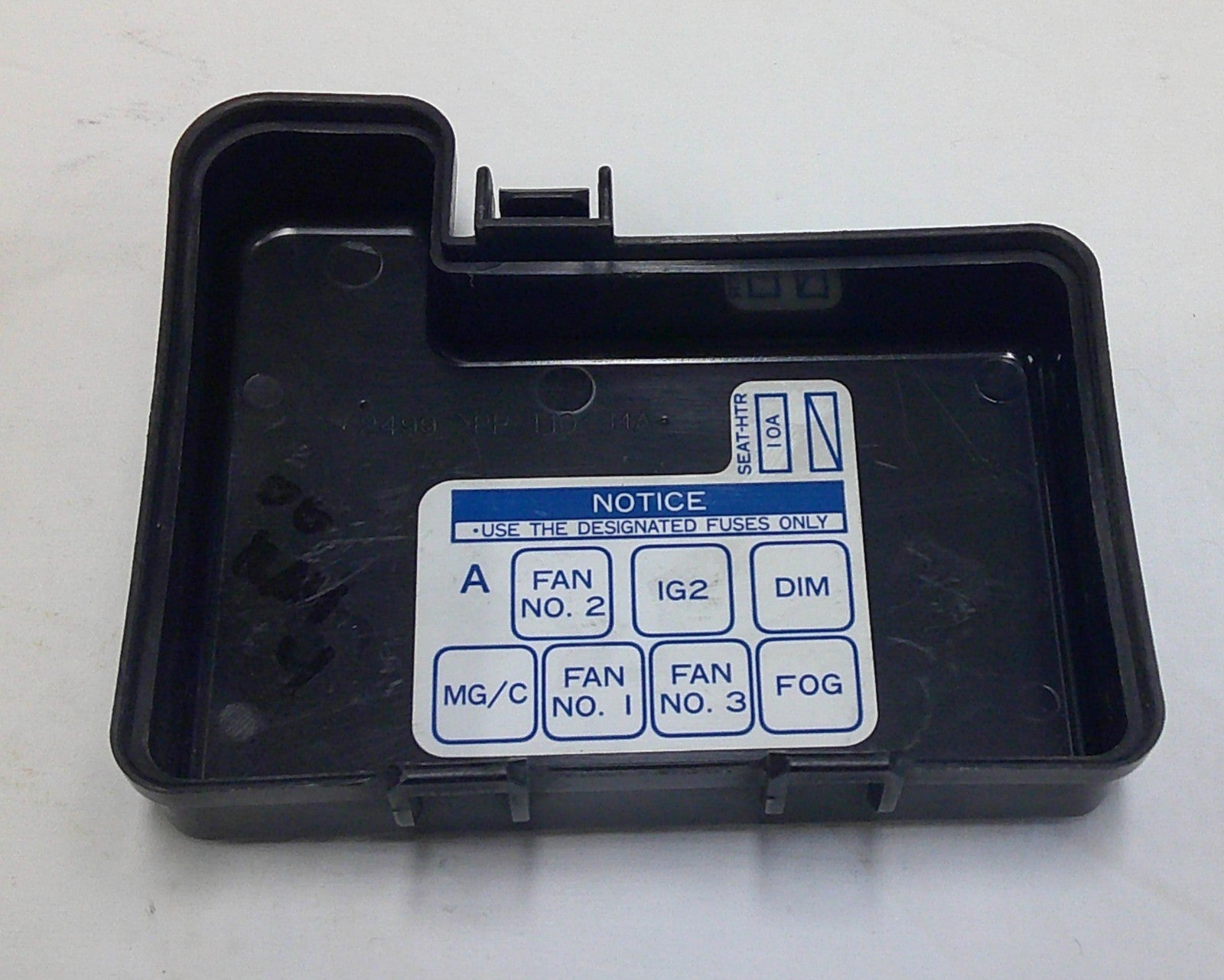 96 - 00 Toyota Rav4 Engine Compartment Fuse Relay Cover OEM  R2 - RarePartsFinder.Com