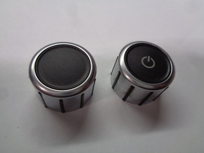 2012 - 2014 VOLKSWAGON PASSAT RADIO STEREO TUNER CONTROL KNOB SET OEM 1K0035180AC - RarePartsFinder.Com