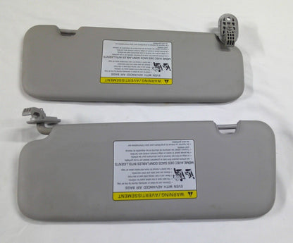 2017 Hyundai  Elantra Sunvisors Sun Visor Set Grey  RIGHT LEFT B5 - RarePartsFinder.Com