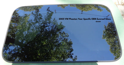 2005 VOLKSWAGON PHAETON YEAR SPECIFIC SUNROOF GLASS OEM FREE SHIPPING! - RarePartsFinder.Com