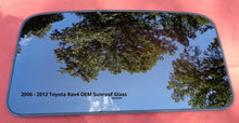 2006 - 2012 TOYOTA RAV4 OEM FACTORY SUNROOF GLASS PANEL FREE SHIPPING! - RarePartsFinder.Com