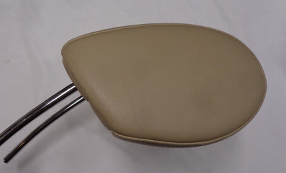 08 09 SUBARU B9 DRIVER PASSENGER SEAT BEIGE HEADREST HEAD REST FREE SHIPPING! R4 - RarePartsFinder.Com