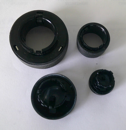 2008 - 2012 CHEVROLET MALIBU RADIO STEREO TUNER CONTROL KNOB SET OEM