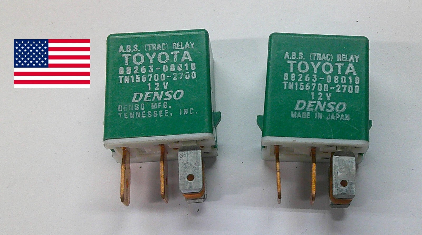 USA SELLER TOYOTA RELAY SET 88263-08010 TESTED 1 YEAR WARRNTY T3 - RarePartsFinder.Com