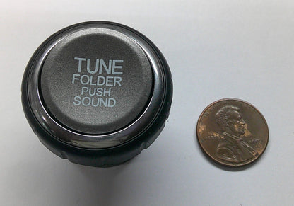 07 08 09 ACURA MDX STEREO RADIO TUNE FOLDER KNOB SET OEM 39101-STX-A210-M1