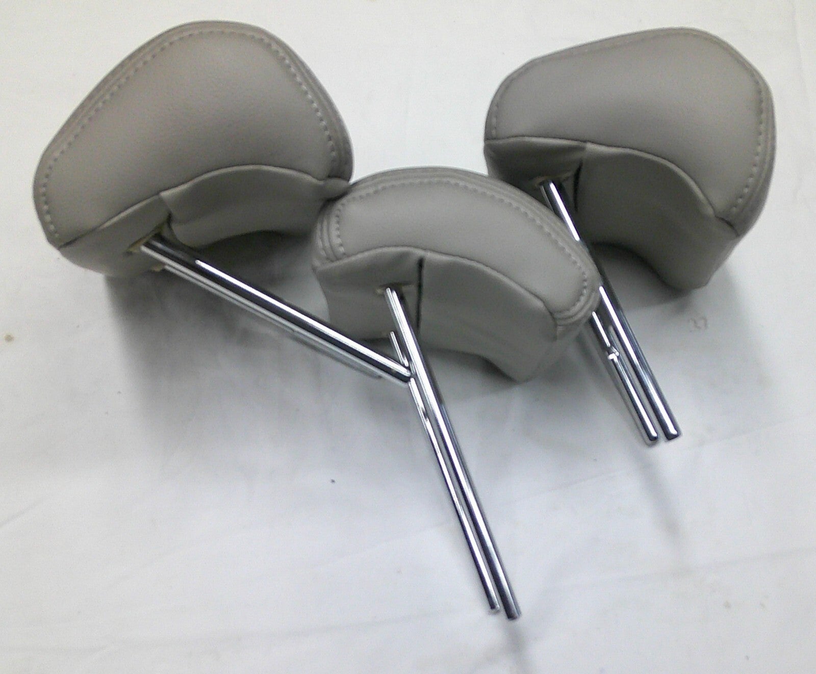2004 - 2009 TOYOTA PRIUS OEM LEATHER REAR HEADREST SET FREE SHIPPING! - RarePartsFinder.Com