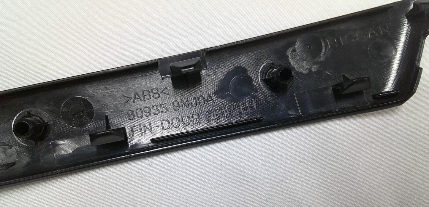 09-13 NISSAN MAXIMA FRONT LEFT DRIVER DOOR GRIP PULL TRIM 809359N00A B3