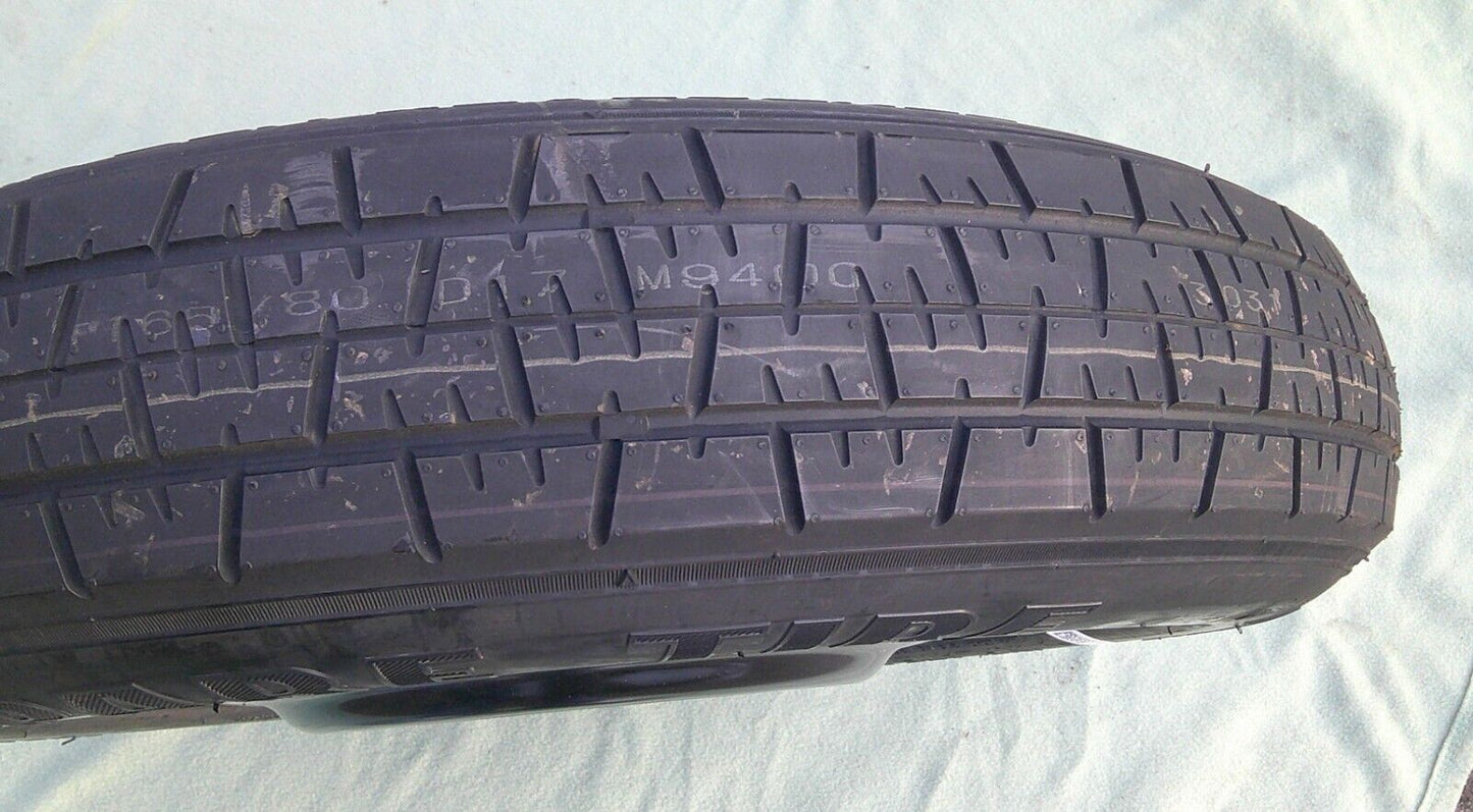 07 - 14 Ford Edge OEM Emergency Donut Spare Tire NEVER USED Free Shipping! - RarePartsFinder.Com