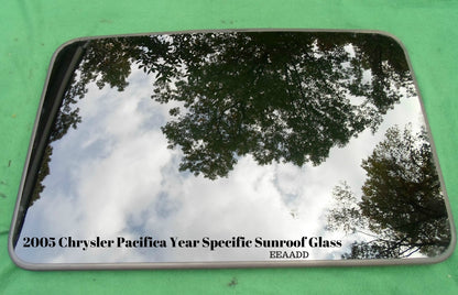 2005 CHRYSLER PACIFICA OEM FACTORY YEAR SPECIFIC SUNROOF GLASS PANEL FREE SHIP - RarePartsFinder.Com
