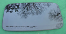 08 09 10 11 12 HONDA ACCORD 2 DOOR COUPE OEM SUNROOF GLASS 70200-TE0-A02; 70200TE0A02; 70200-TE0-A01; 70200TE0A01