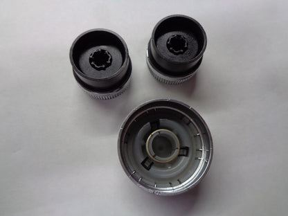 2006 AUDI  A6 RADIO STEREO TUNER CONTROL KNOB SET OEM FREE SHIPPING! - RarePartsFinder.Com