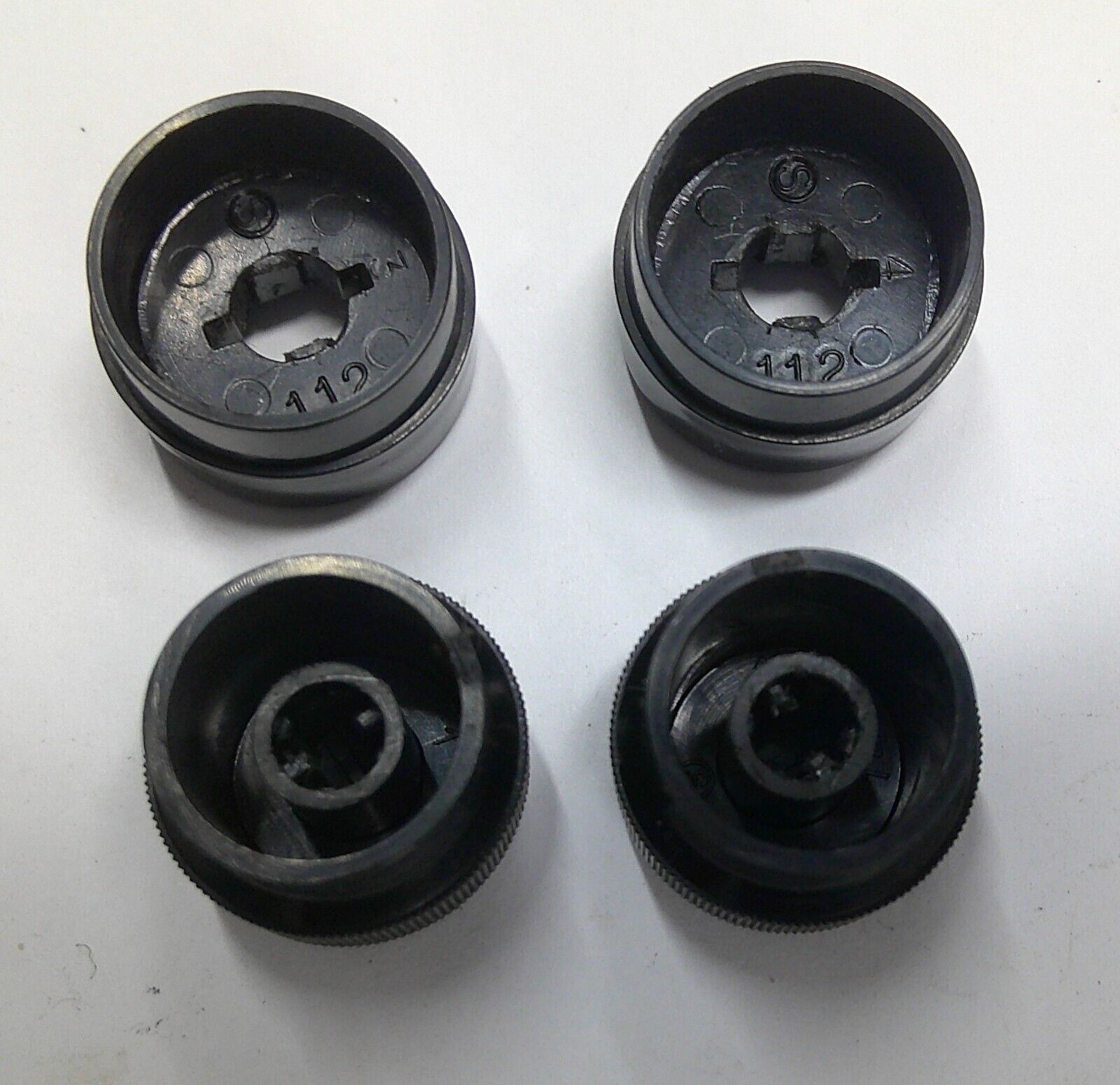 1981 HONDA ACCORD RADIO STEREO TUNER KNOB SET OEM FREE SHIPPING! - RarePartsFinder.Com