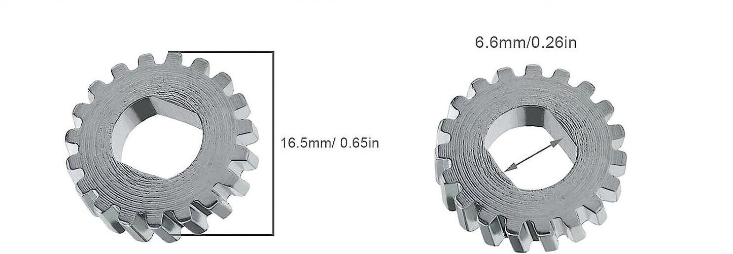 Sunroof Motor Cog Gear 18-Teeth 4B0959591, 8D0959591A for Audi A4 A6 Golf - RarePartsFinder.Com