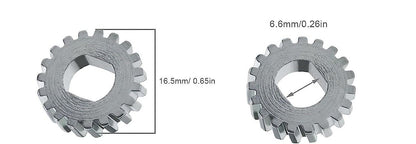 Sunroof Motor Cog Gear 18-Teeth 4B0959591, 8D0959591A for Audi A4 A6 Golf - RarePartsFinder.Com