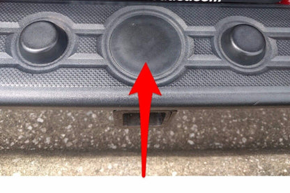 Rear Step Bumper Center Sealed Cap For Toyota Tacoma 2005-2015 52591-04010 - RarePartsFinder.Com
