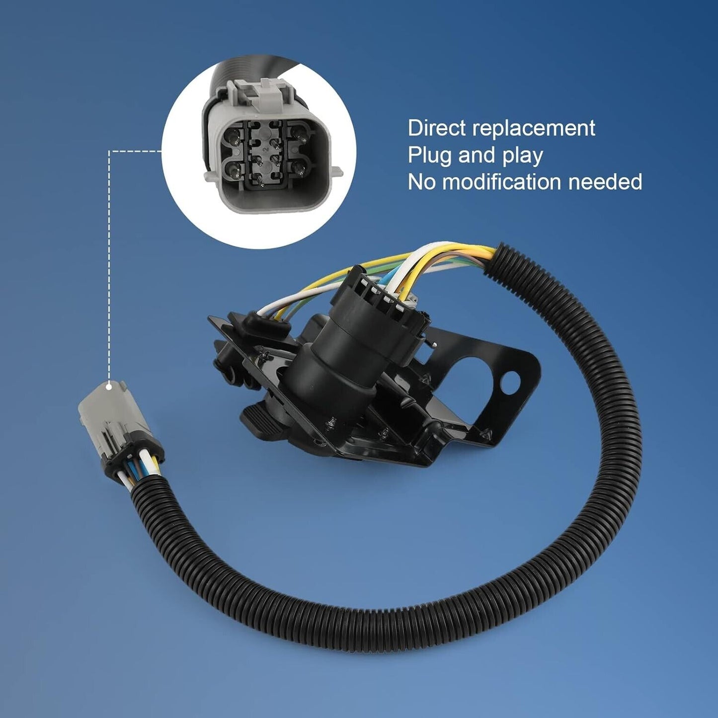 For 02-04 F-250 F-350 Super Duty Trailer Tow Harness 2C3Z-13A576-DA Free Ship - RarePartsFinder.Com