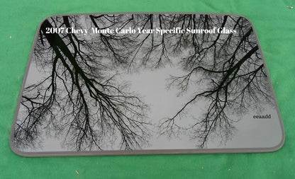 2007 CHEVY MONTE CARLO OEM FACTORY  SUNROOF GLASS NO ACCIDENT FREE SHIPPING! - RarePartsFinder.Com