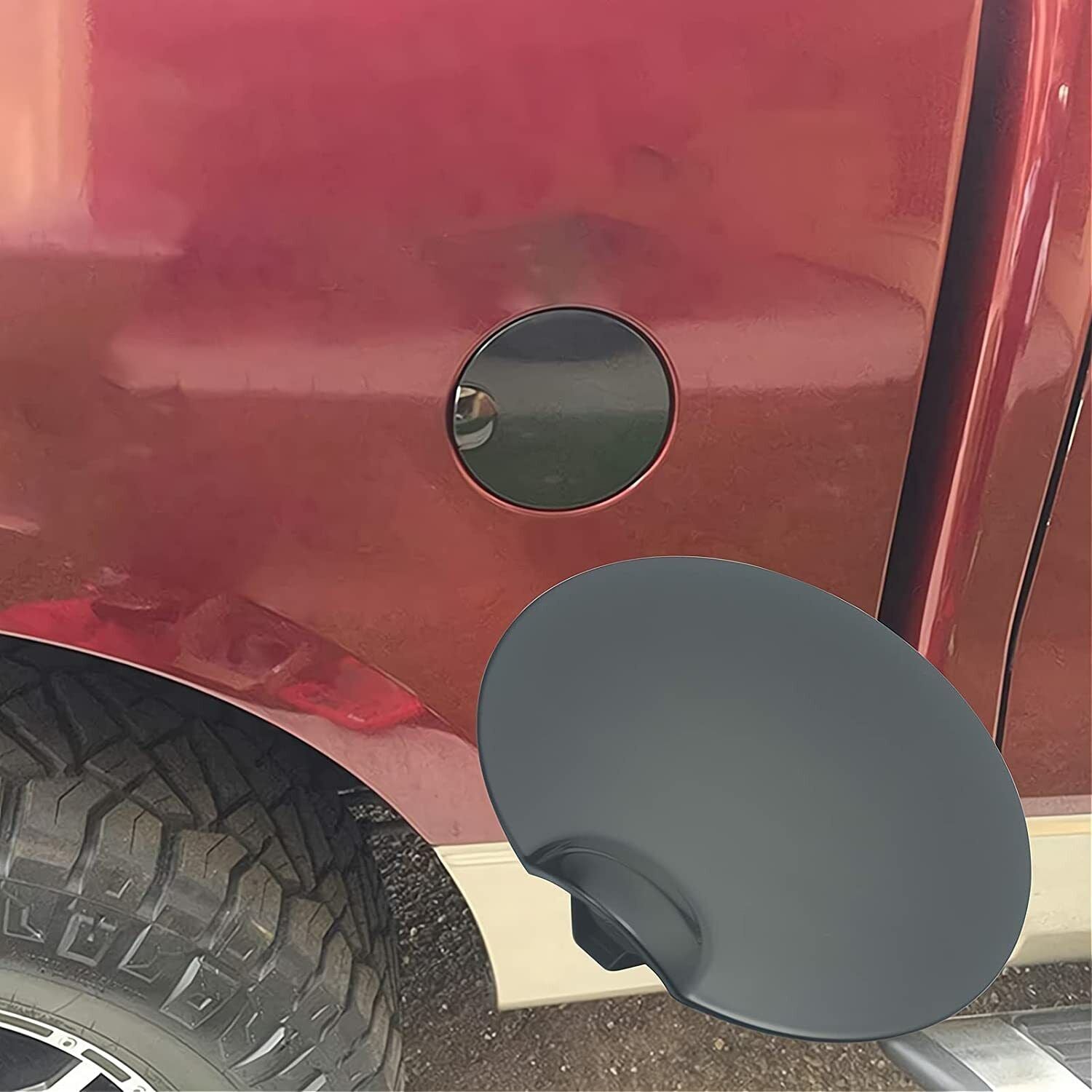 New Fuel Gas Tank Filler Lid Door Fit for Ford F-150 2004-2008 4L3Z-99405A26-EAA - RarePartsFinder.Com