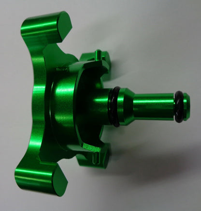 17 18 19 20 Ford Powerstroke Diesel 6.7L Billet Fuel Drain Valve Anodized Metal - RarePartsFinder.Com