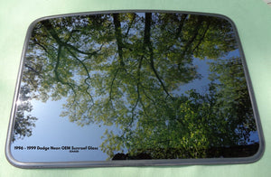 96 97 98 99 DODGE NEON OEM FACTORY SUNROOF GLASS NO ACCIDENT  FREE SHIPPING!