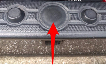 Rear Step Bumper Center Sealed Cap For Toyota Tacoma 2005-2015 52591-04010